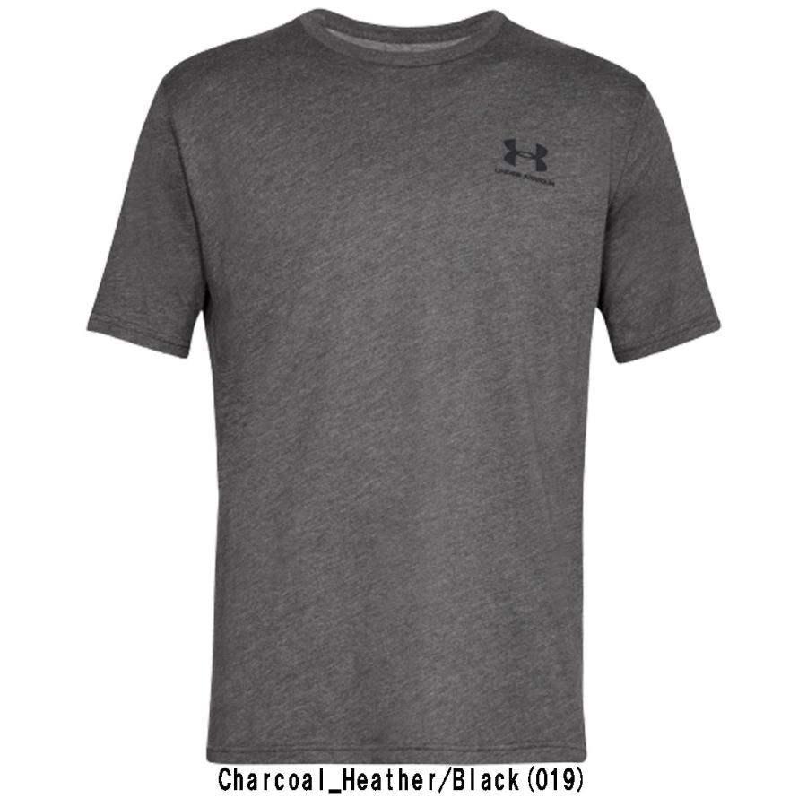 (SALE)UNDER ARMOUR(アンダーアーマー)Tシャツ クルーネック ジム 運動 スポーツスタイル レフトチェスト 半袖 メンズ 1326799｜undieshop｜03