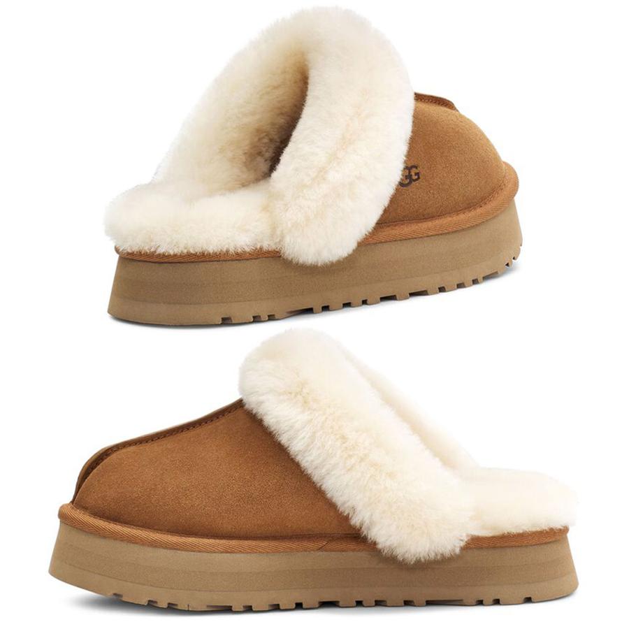 【今だけセール‼️】UGG 厚底 ムートン サンダル スリッパ UGG Australia（アグオーストラリア） UGG(アグ)レディース