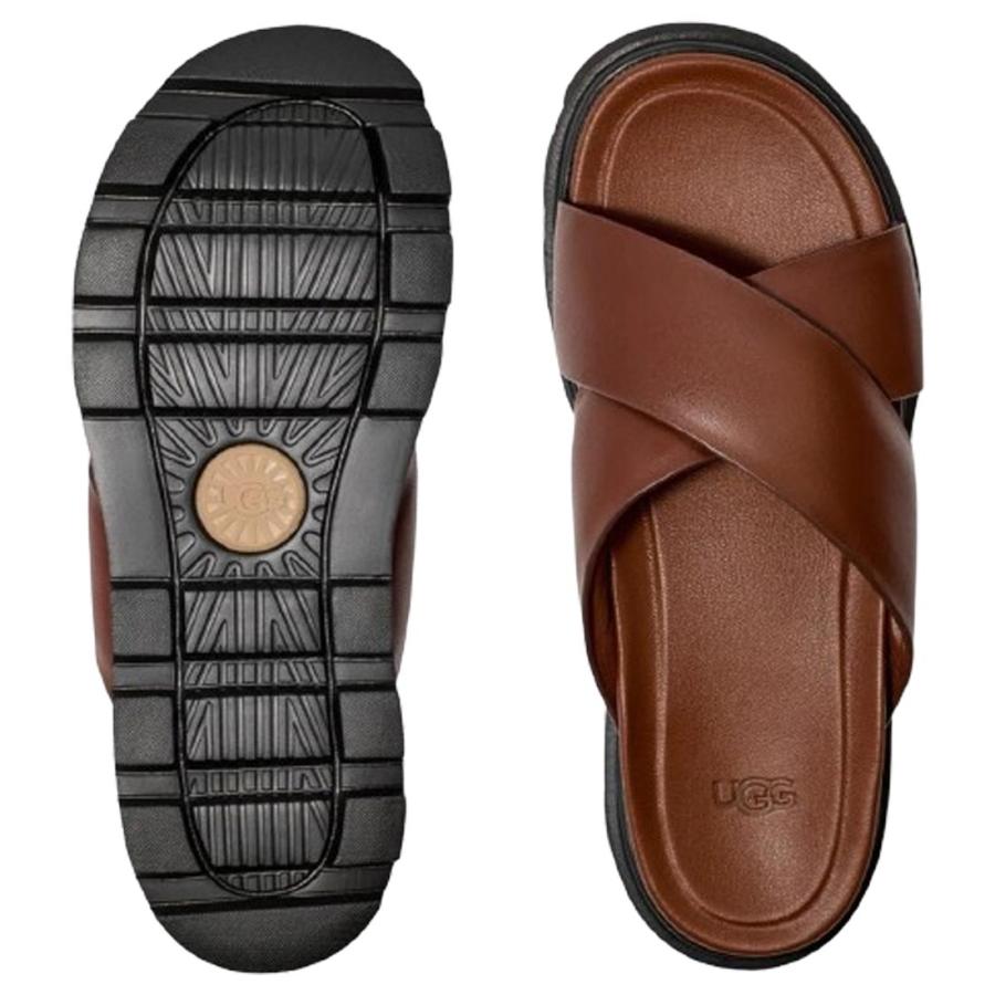 UGG Australia UGG(アグ)厚底 サンダル スライド レザー 本革 UGG Australia UGG(アグ)厚底 サンダル スライド レザー 本革