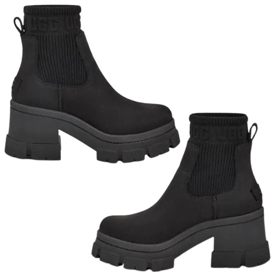 UGG Australia UGG(アグ)ブーツ サイドゴア 厚底 ロゴ ヒール UGG Australia UGG(アグ)ブーツ サイドゴア 厚底 ロゴ ヒール