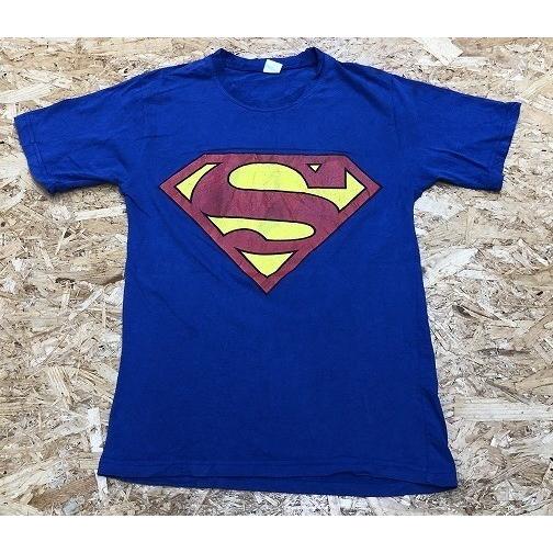ブランド不明 Sサイズ レディース インポート古着 Tシャツスーパーマン 丸首 イラストプリント 半袖 綿100 青 赤 黄色 2ts02036 Undo Rowa ヤフー店 通販 Yahoo ショッピング