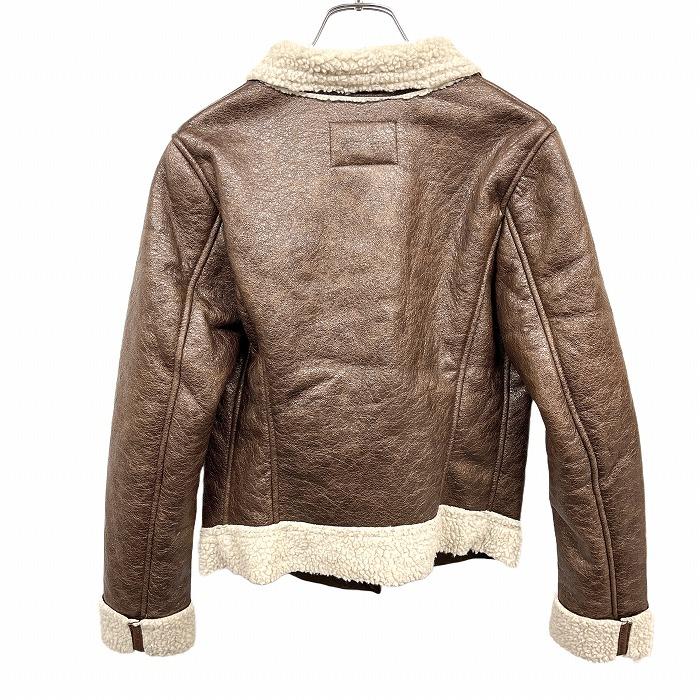 ユニクロ UNIQLO ボマージャケット ボアジャケット 無地 ジップ