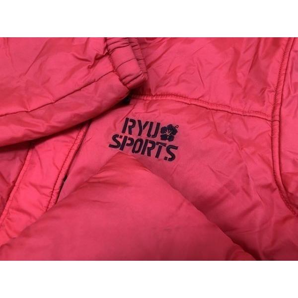 RYU SPORTS リュウスポーツ Mサイズ レディース ジャケット 中綿 若干
