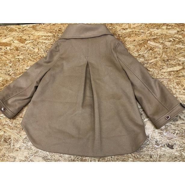 And A（アンドエー） ダッフル ショートコート 裏地付き 若干薄手