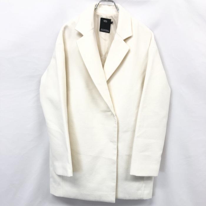 Azul By Moussy アズールバイマウジー L レディース チェスターコート 裏地付き 長袖 ポリエステル レーヨン ポリウレタン オフホワイト Al007 Undo Rowa ヤフー店 通販 Yahoo ショッピング