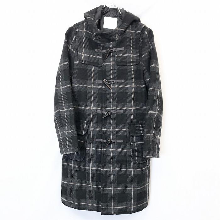 美品XL相当◎バラクータ ムーアブルック ダッフルコート 裏地チェック ウール 美品XL相当◎バラクータ ムーアブルック ダッフルコート 裏地チェック