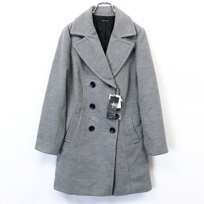 新品 Ingni イング M レディース 女性 チェスターコート Aライン 薄手の中綿入り ボタン留め 無地 長袖 ポリ レーヨン ヘザーグレー Al Undo Rowa ヤフー店 通販 Yahoo ショッピング