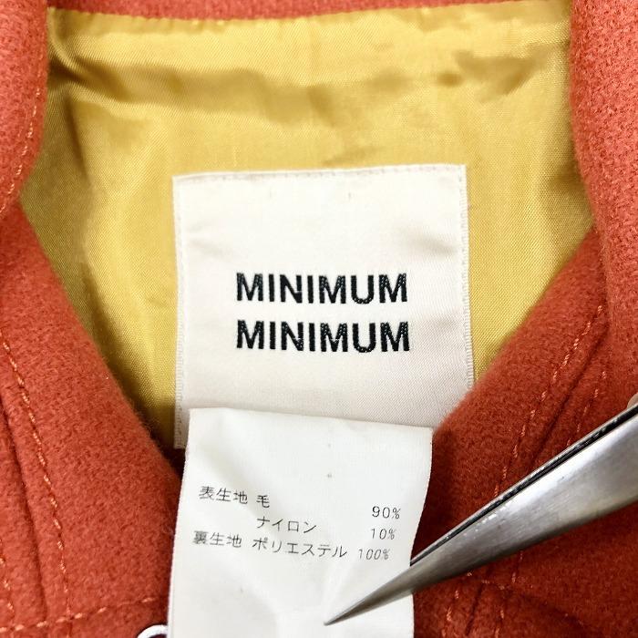 MINIMUM ミニマムミニマム 2 レディース Aライン ステンカラー コート  
