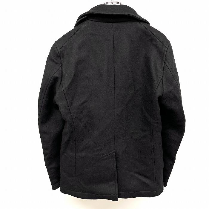 UNITED ARROWS ユナイテッドアローズ　メルトンPコート　ブラック S UNITED ARROWS(ユナイテッドアローズ)の「メルトン Pコート