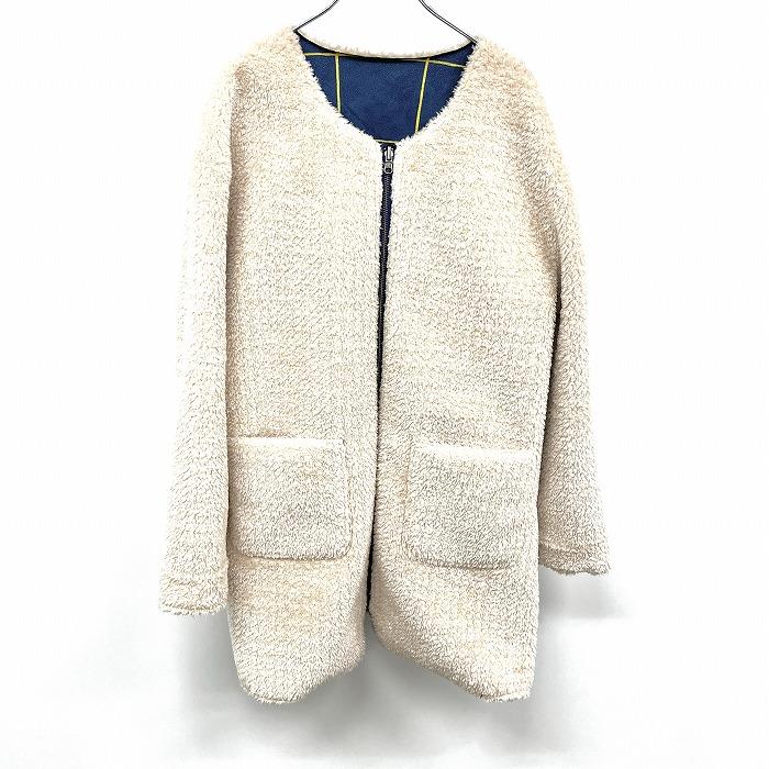 ❤❤最終お値下❤❤極上美品❤イタリー製❤柔らか❤リバーシブル❤ムートンコート❤❤ CLEL】Reversible Fake Mouton jacket / リバーシブルフェイク