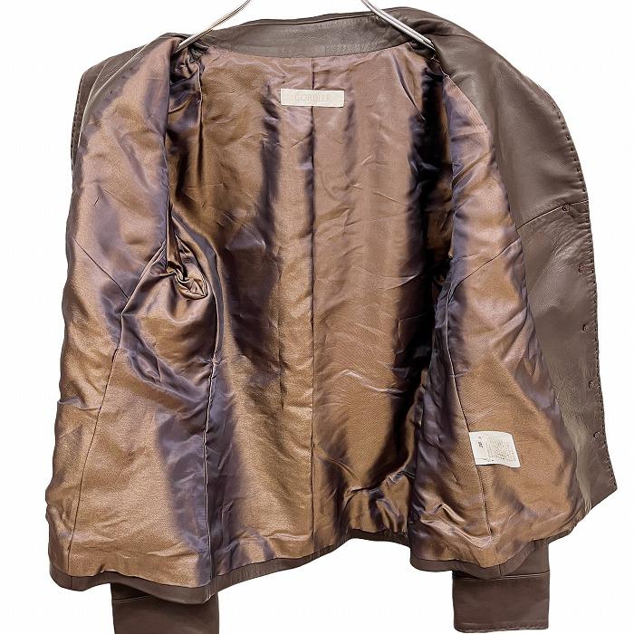 CORDIER 【新品/訳アリ】CORDIER レザージャケット 長袖 肩