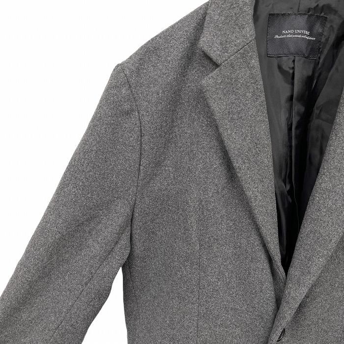 NANO universe ナノユニバース 若干薄手 チェスターコート