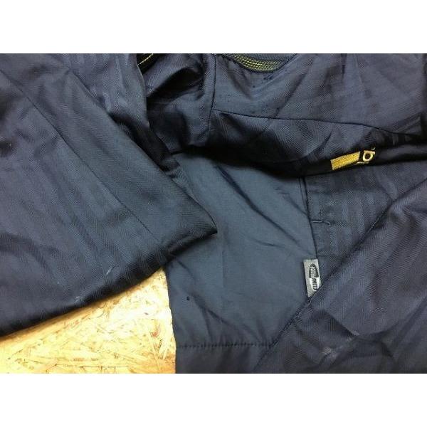 adidas アディダス ポリエステル100% モックネックラ グラン 刺繍ロゴ 長袖 ジャケット サイズ160cm ネイビー×イエロー キッズ | adidas | 02