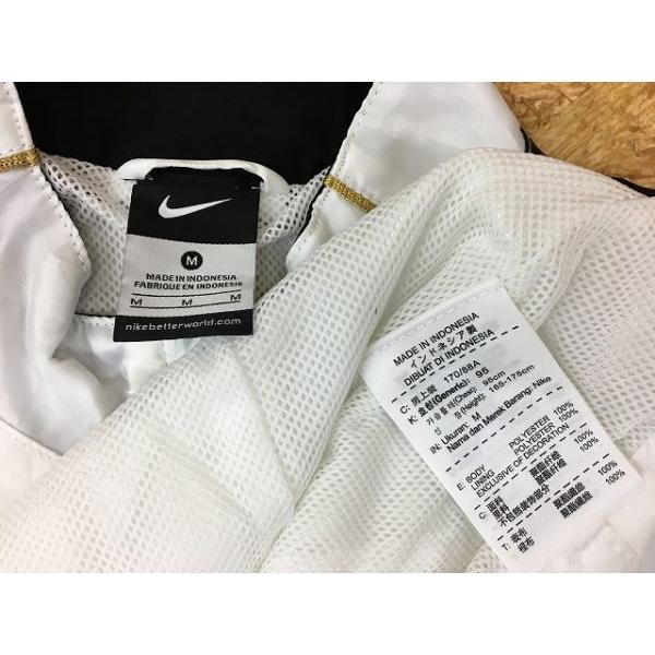 NIKE（ナイキ） ジャケット 若干光沢感 ストライプ メッシュ裏地 ラメ