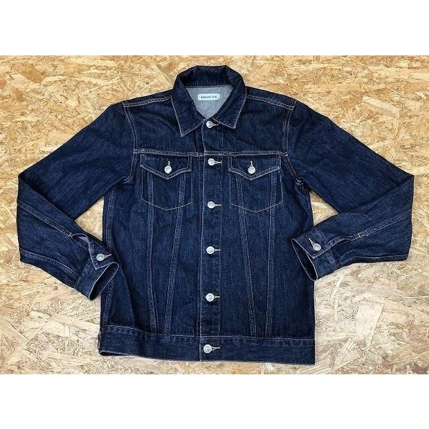 Wego Browny ウィゴー Mサイズ メンズ 若干薄手 デニムジャケット ワークジャケット 長袖 両胸ポケット シンプル 無地 綿100 ネイビー 紺 Bl Undo Rowa ヤフー店 通販 Yahoo ショッピング
