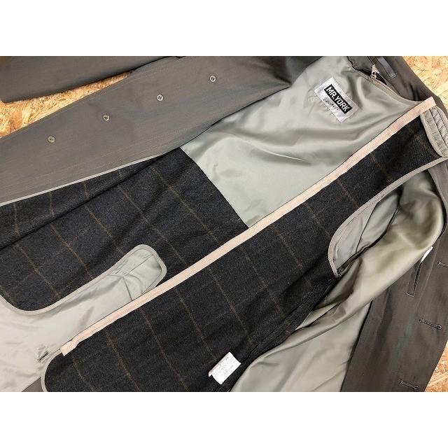 MR.YORK ステンカラーコート ライナー付き(ノースリーブ) 長袖