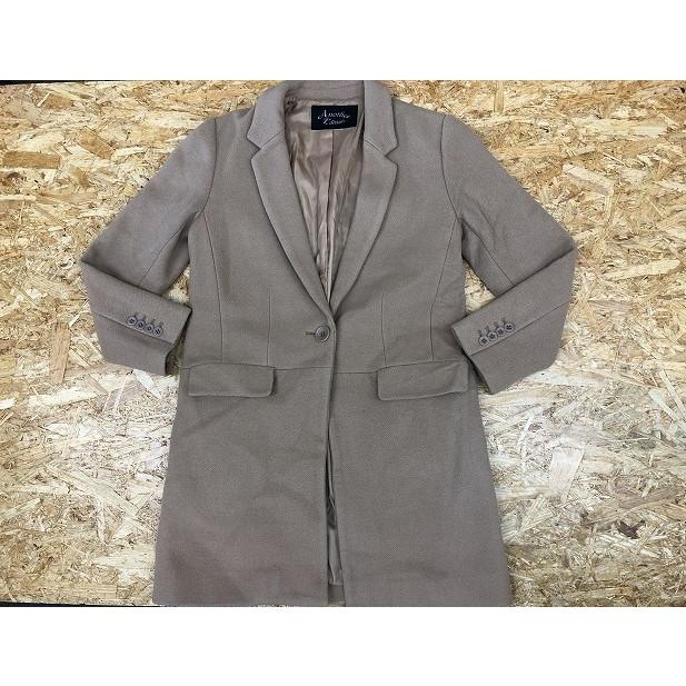 アナザーエディション】シンプルウールチェスターコート ロングコート  