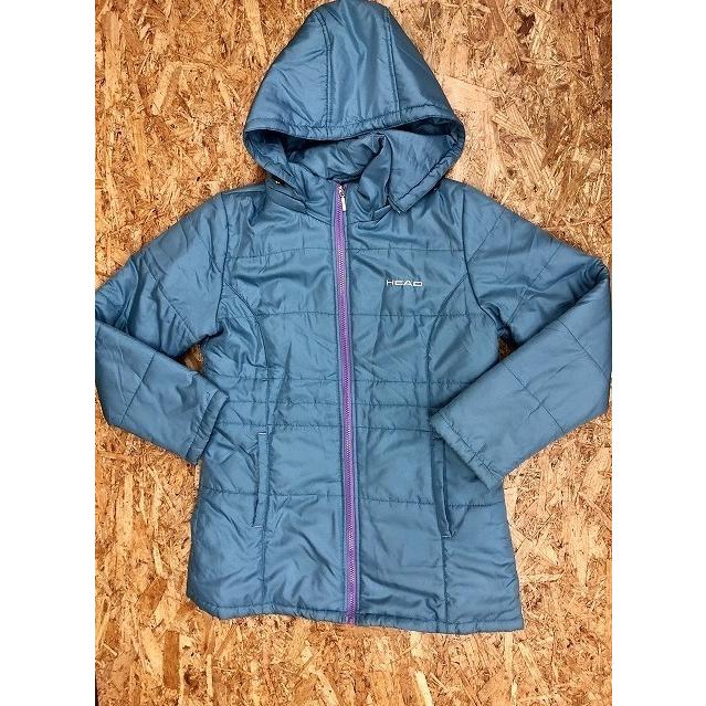 HEAD ヘッド Mサイズ レディース フード脱着可 ロゴ刺繍 ジップ