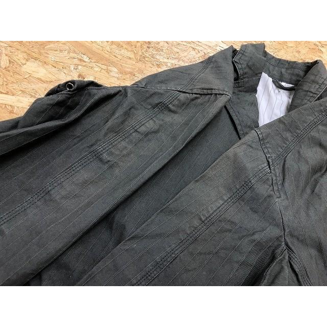 ビギン PLACE PLAN TO BEGIN TOKYO テーラードジャケット ストライプ 長袖 綿100% M カーキ メンズ |  | 03