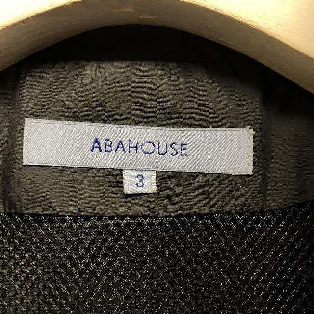 ABAHOUSE アバハウス サイズ3 メンズ 薄手 ジャケット メッシュ