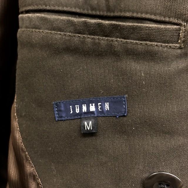 JUNMEN ジュンメン Mサイズ メンズ ジャケット 裏地付き ベルト