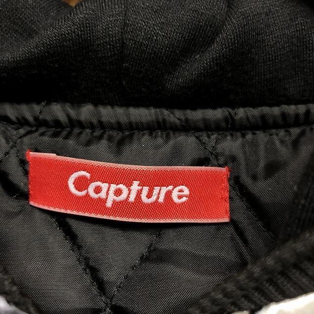 キャプチャー Capture ブルゾン 中綿入り フードジャケット 全面フォトプリント ジップ 長袖 ポリ100% L ブラックなど レディース |  | 01
