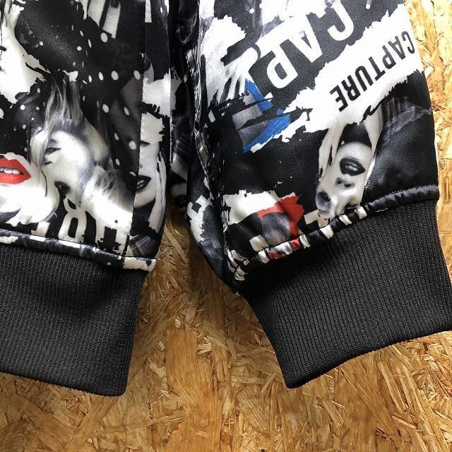 キャプチャー Capture ブルゾン 中綿入り フードジャケット 全面フォトプリント ジップ 長袖 ポリ100% L ブラックなど レディース |  | 05