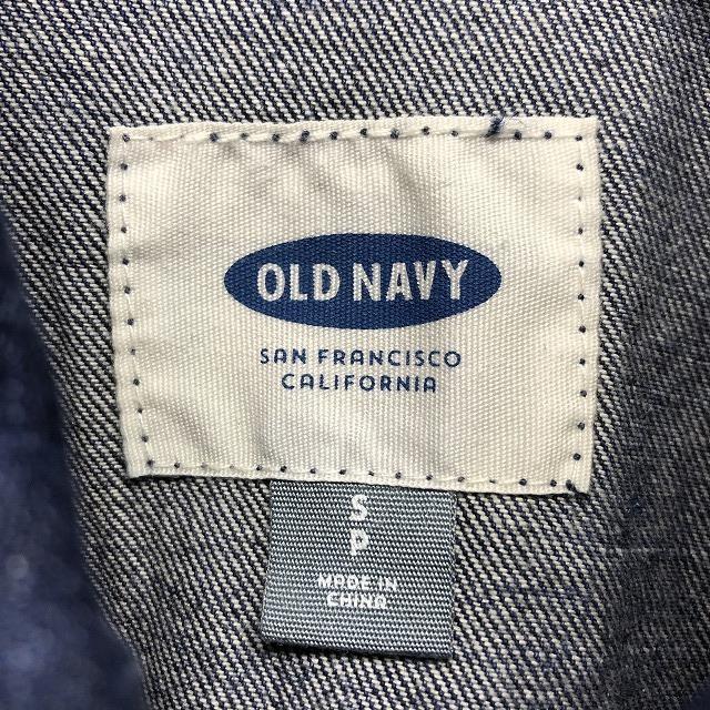 OLD NAVY オールドネイビー デニムジャケット ボタン留め 無地