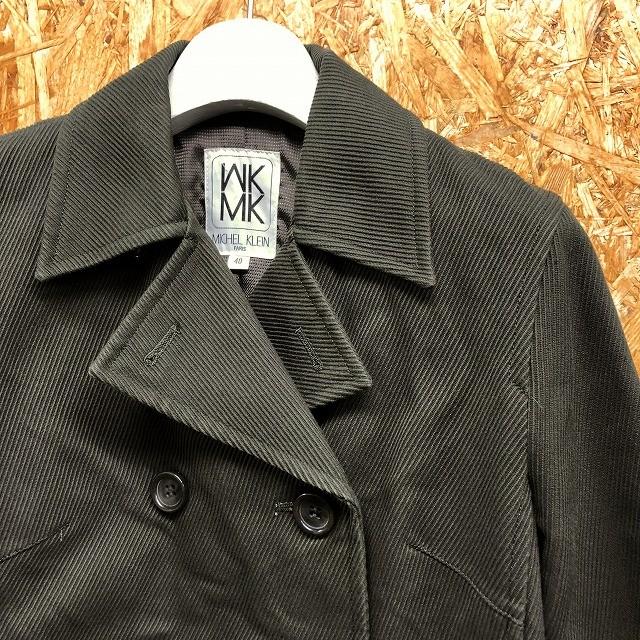MK MICHEL KLEIN ミッシェルクラン サイズ40 レディース リーファージャケット 長袖 綿100%(裏地：ポリ100%) グリーンブラウン・カーキ系 | MK MICHEL KLEIN | 02