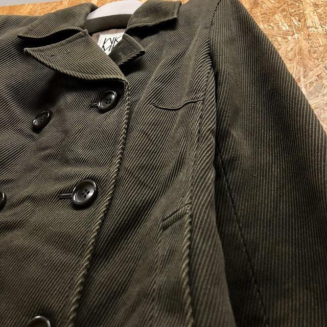 MK MICHEL KLEIN ミッシェルクラン サイズ40 レディース リーファージャケット 長袖 綿100%(裏地：ポリ100%) グリーンブラウン・カーキ系 | MK MICHEL KLEIN | 04