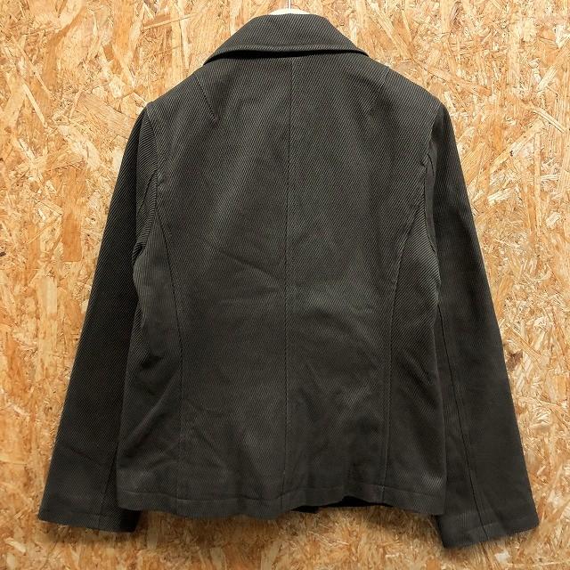 MK MICHEL KLEIN ミッシェルクラン サイズ40 レディース リーファージャケット 長袖 綿100%(裏地：ポリ100%) グリーンブラウン・カーキ系 | MK MICHEL KLEIN | 06