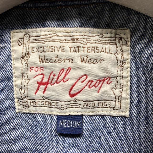 ヒルクロップ HILL CROP デニムジャケット トラッカージャケット ヒルクロップ HILL CROP デニムジャケット トラッカージャケット