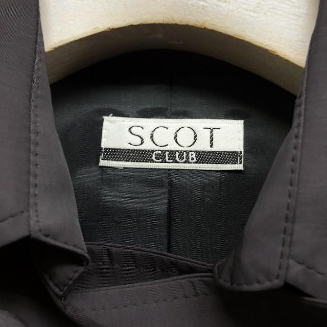 スコットクラブ　SCOTCLUB ロングコート 9号 グラフィックプリント スコットクラブSCOTCLUB ロングコート 9号 グラフィックプリント