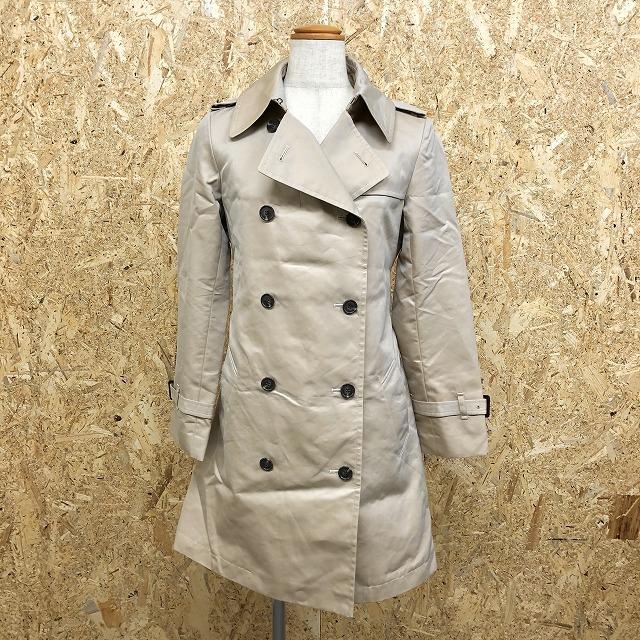 希少•完売品【ヘリンボーン調ツイル／ツイード】イネド／トレンチコート／ベルテッド 希少•完売品【ヘリンボーン調ツイル／ツイード】イネド／トレンチ