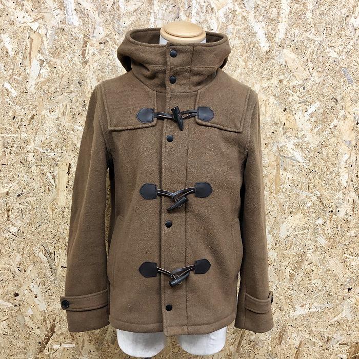 HARE（ハレ） ダッフルコート パーカー 裏地付き ボタン×ジップ留め