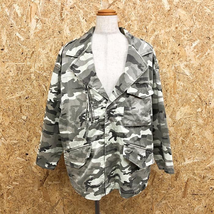 テーラードジャケット 迷彩 ミリタリー