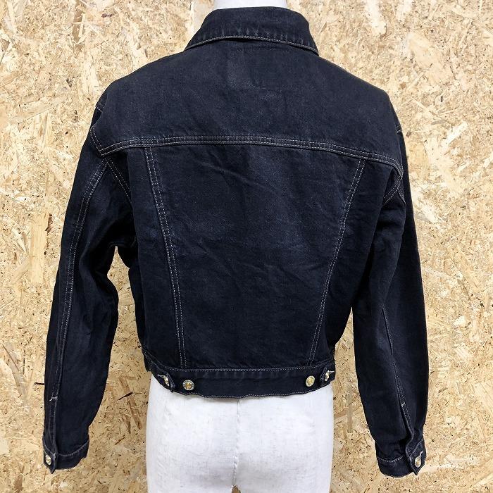 NOVELI デニムジャケット トラッカージャケット ラインストーン ボタン留め 長袖 綿100% L ダークネイビー 濃紺 メンズ(レディース？) |  | 03