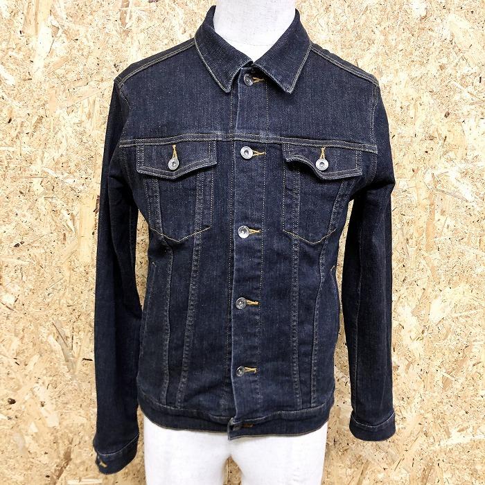 Confirm コンファーム M メンズ デニムジャケット トラッカージャケット ストレッチ ボタン留め 無地 長袖 綿 ポリウレタン ネイビー 紺 Bl Undo Rowa ヤフー店 通販 Yahoo ショッピング