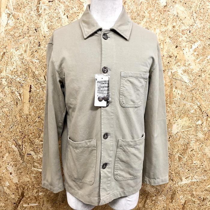 Uniqlo ユニクロ S メンズ ウォッシュジャージーワークジャケット ステンカラー ボタン留め 無地 長袖 綿 ポリウレタン ダークベージュ系 Bl Undo Rowa ヤフー店 通販 Yahoo ショッピング