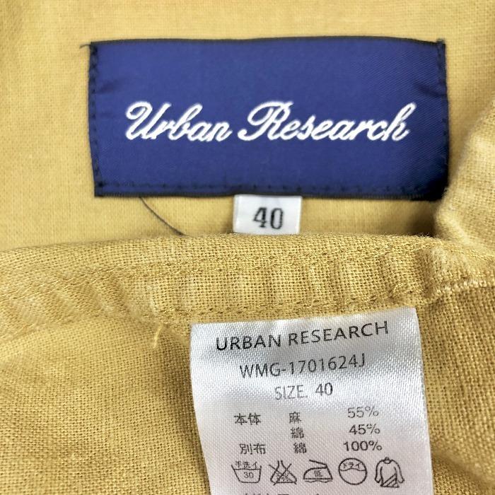 URBAN RESEARCH アーバンリサーチ 40 メンズ シャツジャケット ボタン