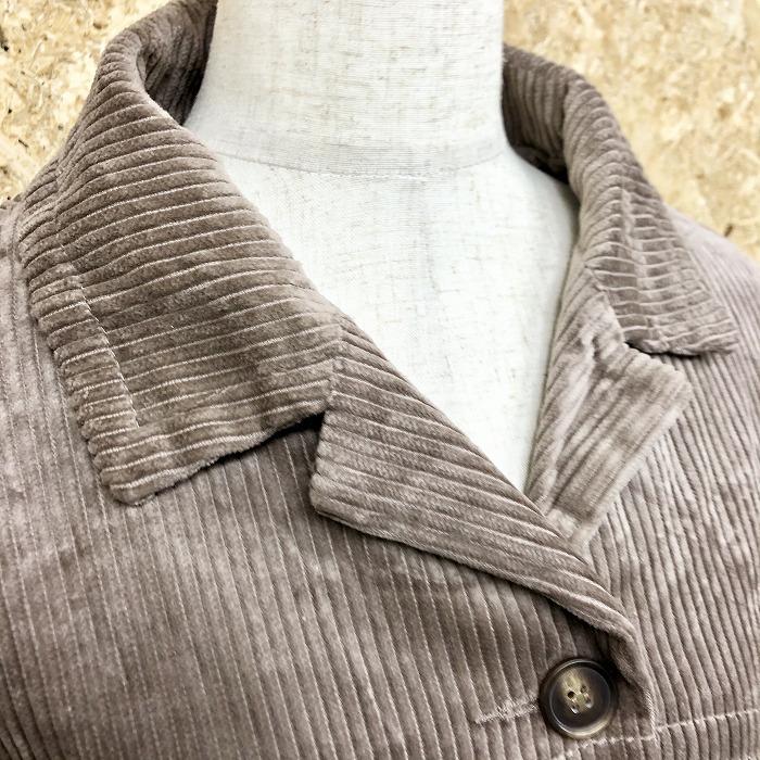 w closet（ダブルクローゼット） コーデュロイジャケット 裏地付き