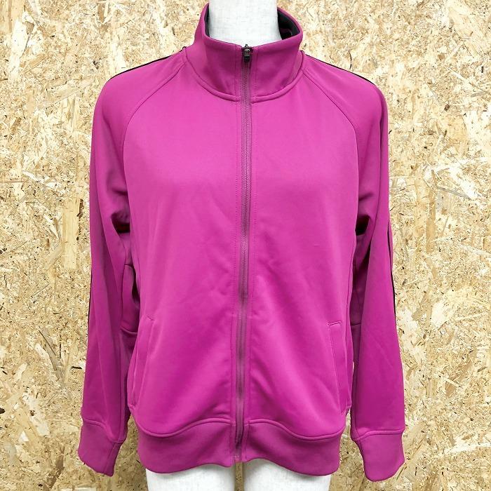 Uniqlo Dry ユニクロ L レディース トラックジャケット ジャージ 袖にライン ラグラン 無地 長袖 ポリエステル100 パッションピンク Bl Undo Rowa ヤフー店 通販 Yahoo ショッピング