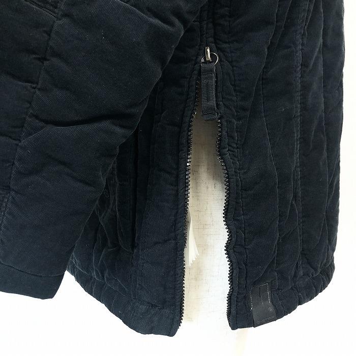 ジースターロゥ G-Star Raw 細畝コーデュロイジャケット ブルゾン 薄手の中綿 ボタン×ジップ 無地 長袖 綿100% ダークネイビー系 メンズ | G-STAR RAW | 03