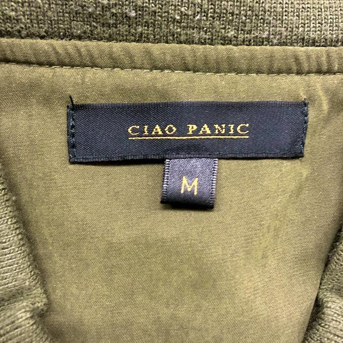 CIAOPANIC チャオパニック M メンズ 薄手 MA1 ブルゾン ジップ CIAOPANIC チャオパニック M メンズ 薄手 MA1 ブルゾン ジップ