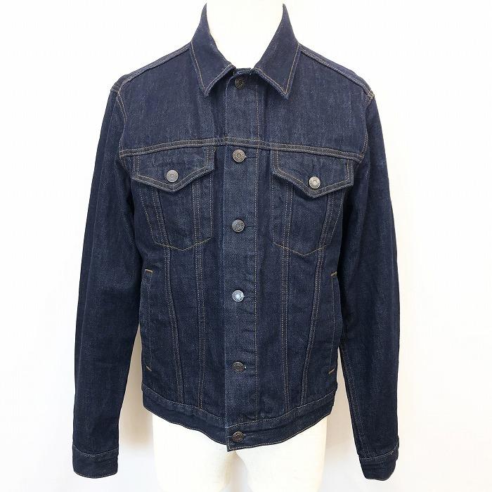 Gap ギャップ S メンズ デニムジャケット トラッカージャケット Gジャン ジージャン アウター 長袖 無地 ボタン留め 服 綿100 ネイビー 紺 Bl Undo Rowa ヤフー店 通販 Yahoo ショッピング