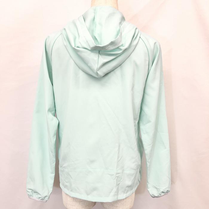 adidas（アディダス） 薄手 パーカージャケット 胸にギャザー ラグラン