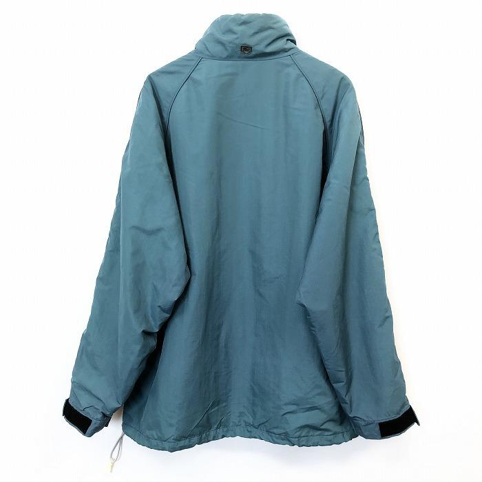 00s vans バンズ　トラックジャケット　ベロア　カーキ　ワンポイント　刺繍 VANS（ヴァンズ） バンズ M メンズ ジャケット ブルゾン フリース裏地