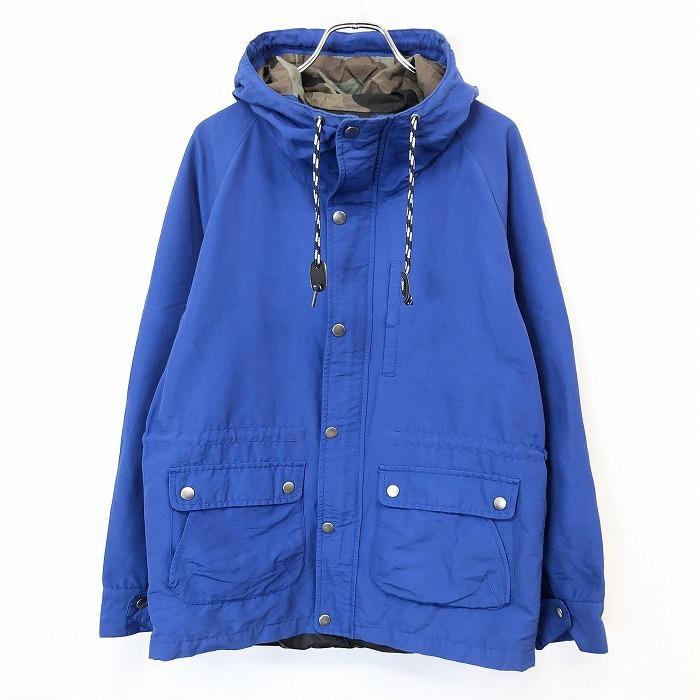 【美品】KANAKO SAKAI ライトブルー 裏地 総柄 ジャケット ブルー RAGEBLUE（レイジブルー） M メンズ マウンテンパーカー ジャケット