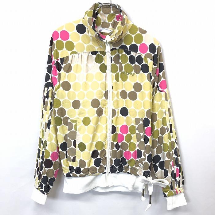 adidas アディダス 薄手 ジップアップ ブルゾン ジャケット 裏地