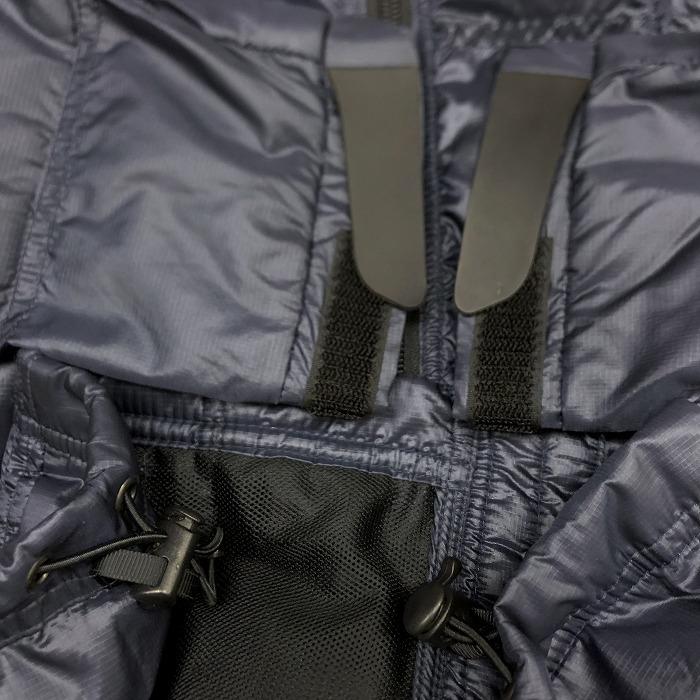 リアルビーボイス RealBvoice 薄手 中綿 ダブルジップ ブルゾン ジャケット メッシュポケット 長袖 ナイロン100% S ネイビー 紺 レディース | RealBvoice | 03